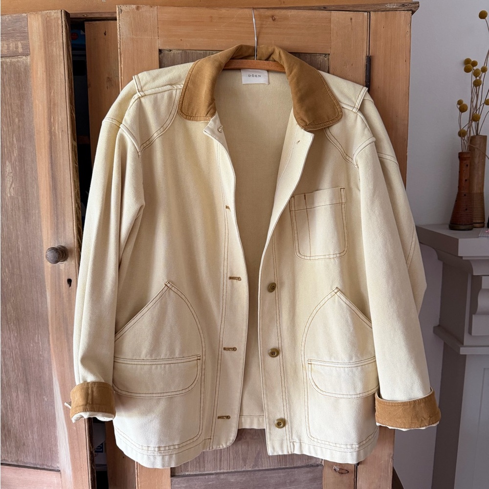 Doen Pascual Jacket in Straw XXS
